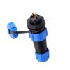 IP68 SP13 2-контактный водонепроницаемый пластиковый штекерный разъем ( 2Pin)