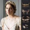 Hair Jewelry Headpiece Tiara Bride Headbands Hair Hoop Wedding Hair Accessories Leaves Hair Bands