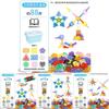 Geometric Snowflake Building Blocks Set For Kids With Developmental Educational Toy For Ages 3 To 6