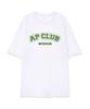 Астральная проекция [Большой размер] Ap Club Хлопковая футболка с круглым вырезом и коротким рукавом, 13 шт. в упаковке_Белый