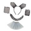 WereCostume Set Role Play Halloween Animal Cosplay for Girls Women Supplies