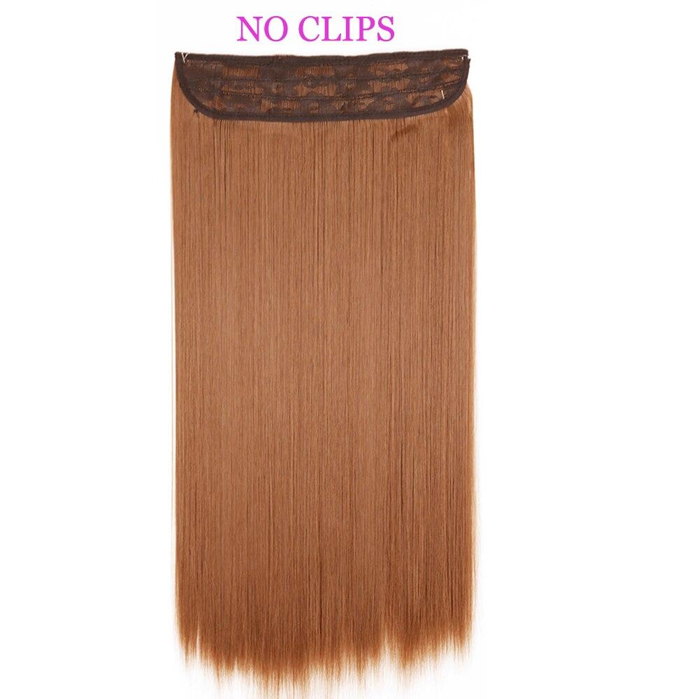 MISS WIG Синтетические волосы для наращивания без зажимов Искусственные волосы Блондинка Коричневый Черный Омбре Фиолетовый Прямая накладная прическа