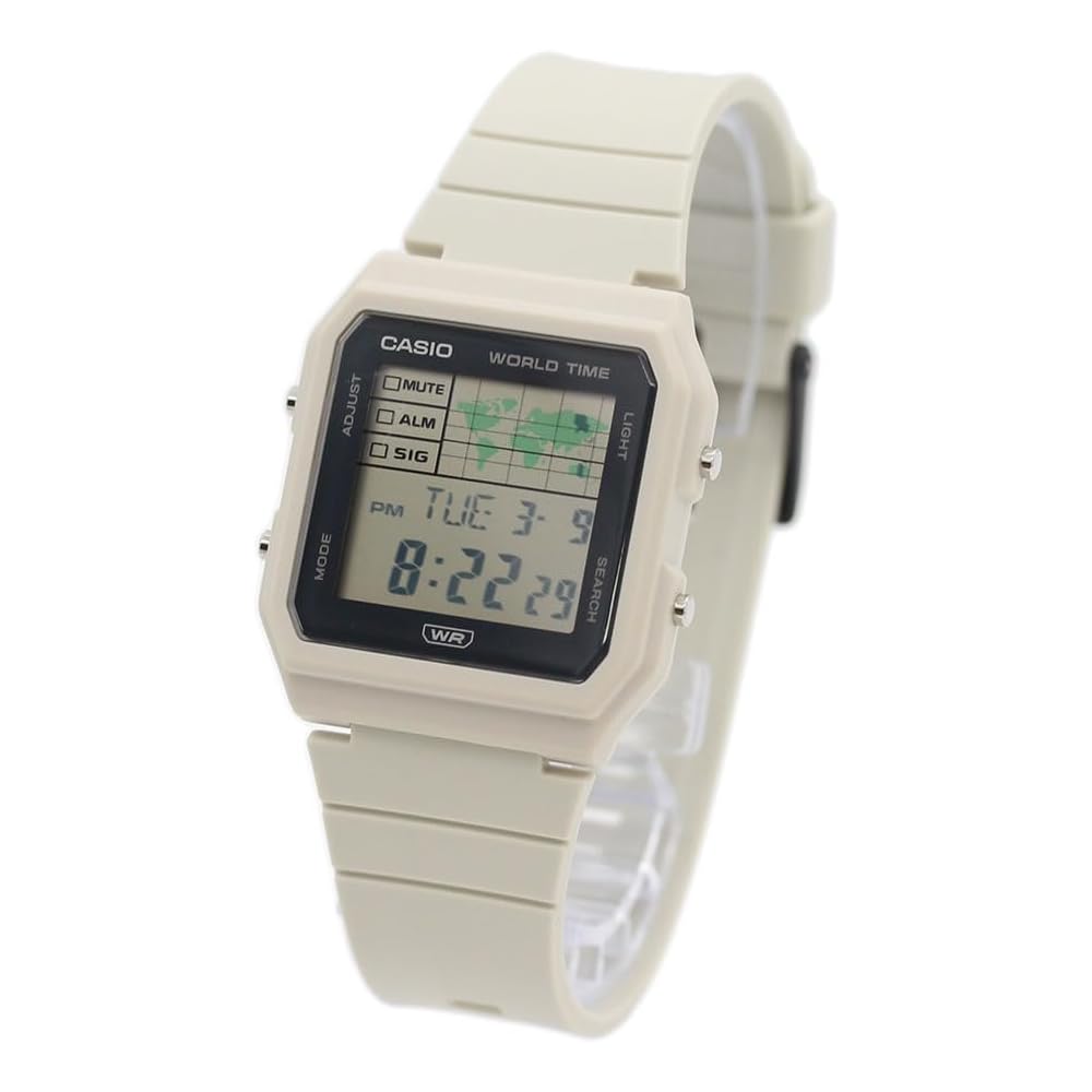 Casio Classic LF-30W-8A Digital Quartz Watch Light Gray Water Resistant Adjustable Strap