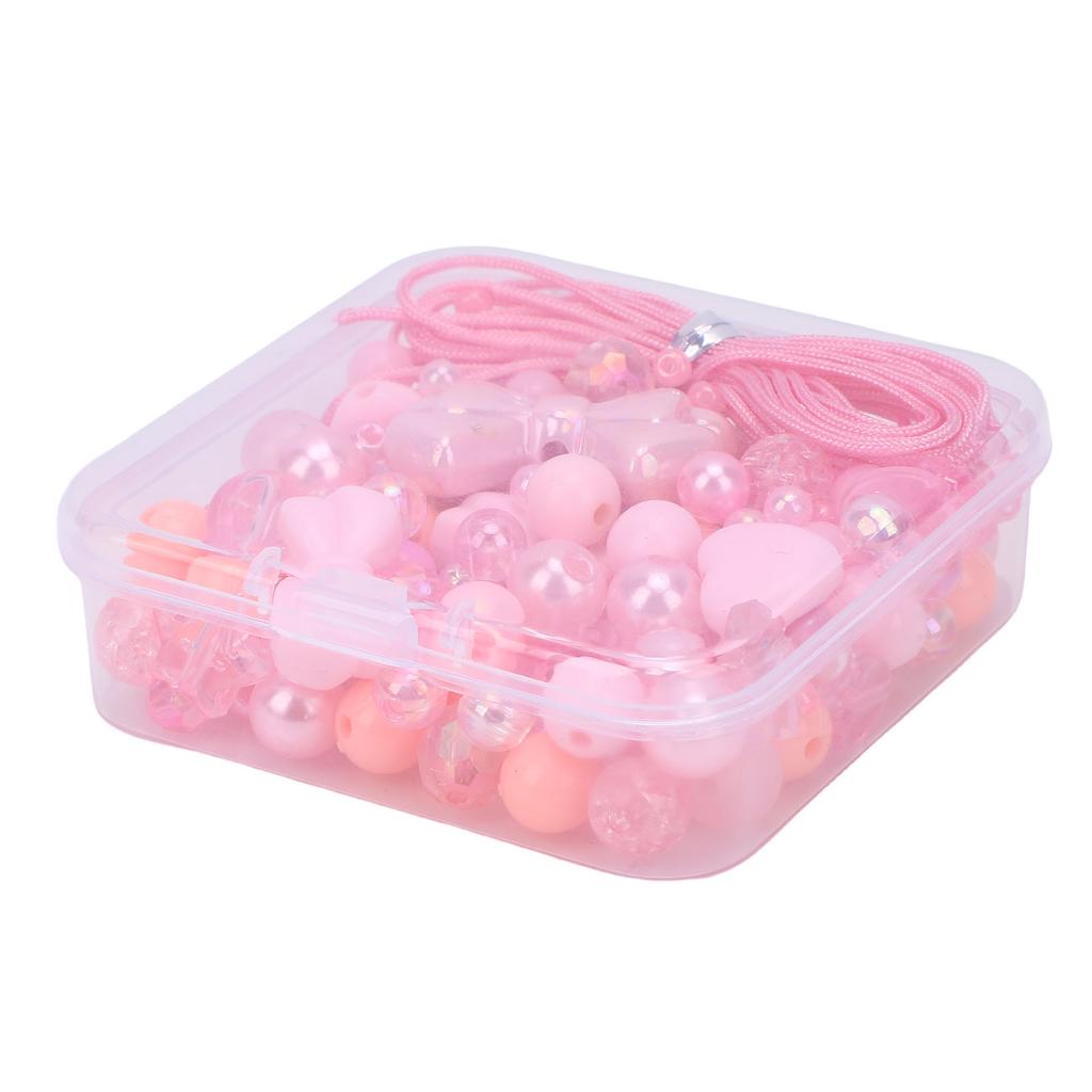 Смешанные бусины Милые Стильные АБС-пластиковые Ассорти Бусины с Нитью для Бисероплетения для Изготовления Ювелирных Изделий и Рукоделия