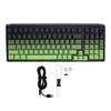Wireless Mechanical Keyboard 98 Keys Bluetooth 2.4G USB C Customizable Hot Swap Switch RGB Backlit 75percent  Compact