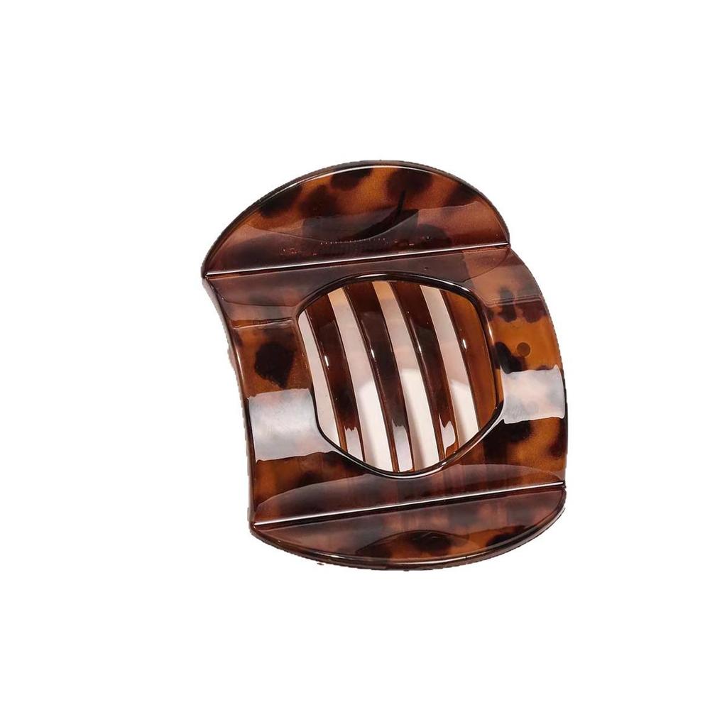 2025 Retro Tortoiseshell Women’s High-End Hair Claw Clip for Half Updo