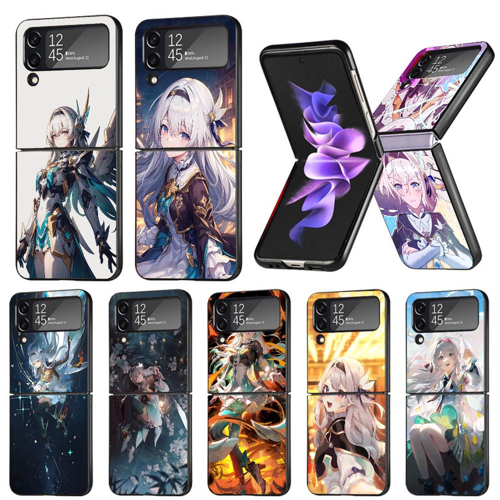 Чехол для телефона Honkai Star Rail Firefly для Samsung Galaxy Z Flip7 Flip6 5G Flip5 Flip4 Flip3 ZFlip 7 6 3 4 5 Ударопрочная задняя крышка