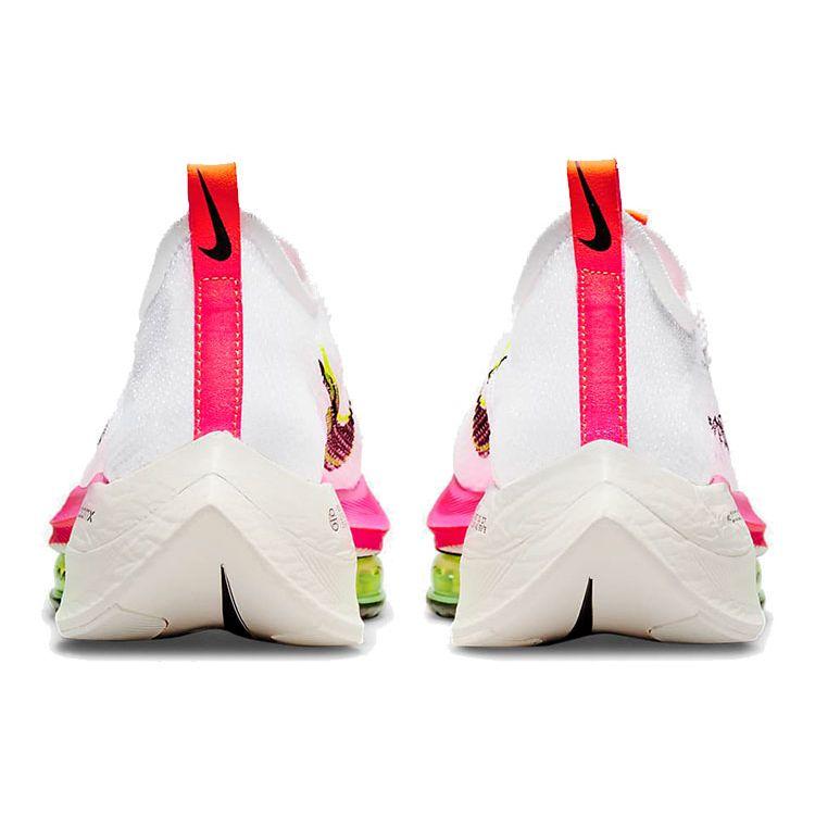 Nike Air Zoom Alphafly NEXT% Flyknit Rawdacious Женские кроссовки Белый Черный DJ5456-100