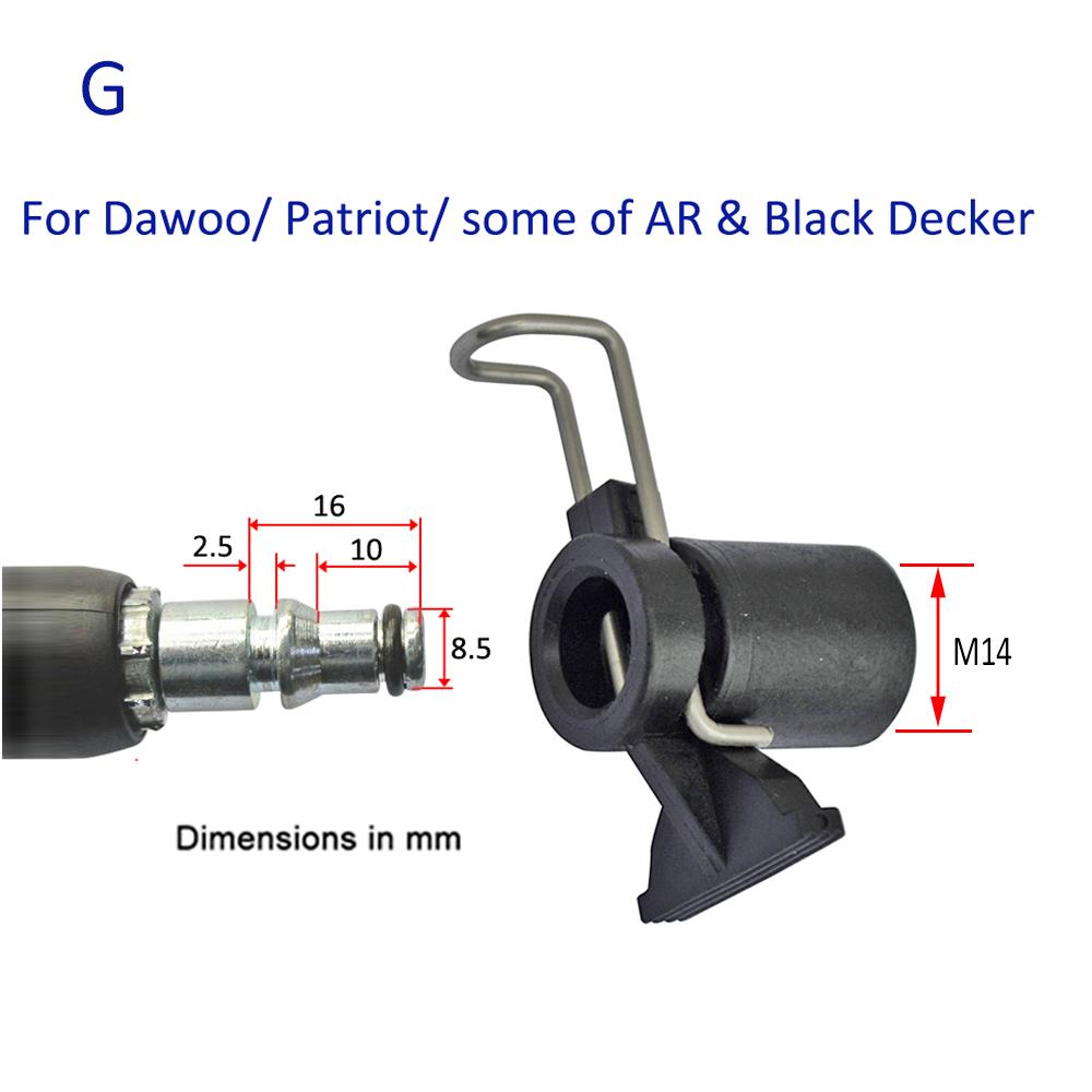 Коннектор шланга для мойки высокого давления для Karcher Bosche AR Black Decker Patriot Dawoo Nilfisk STIHL, шланг для очистки воды