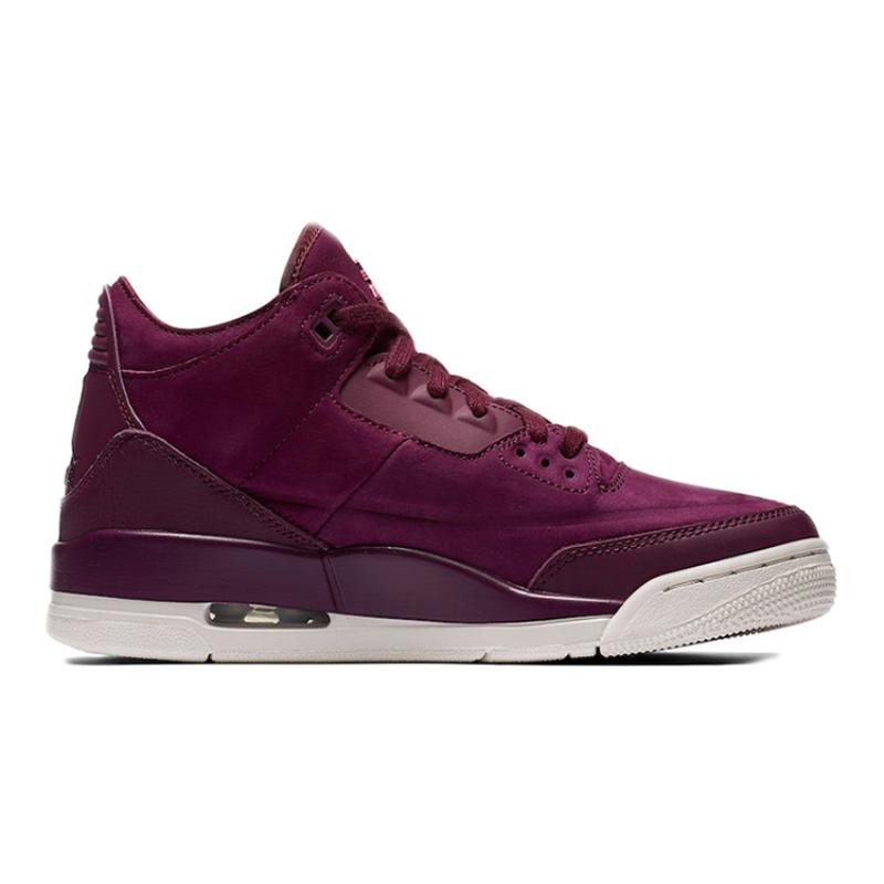 Jordan 3 Ретро Бордовые Женские Jordan AH7859-600