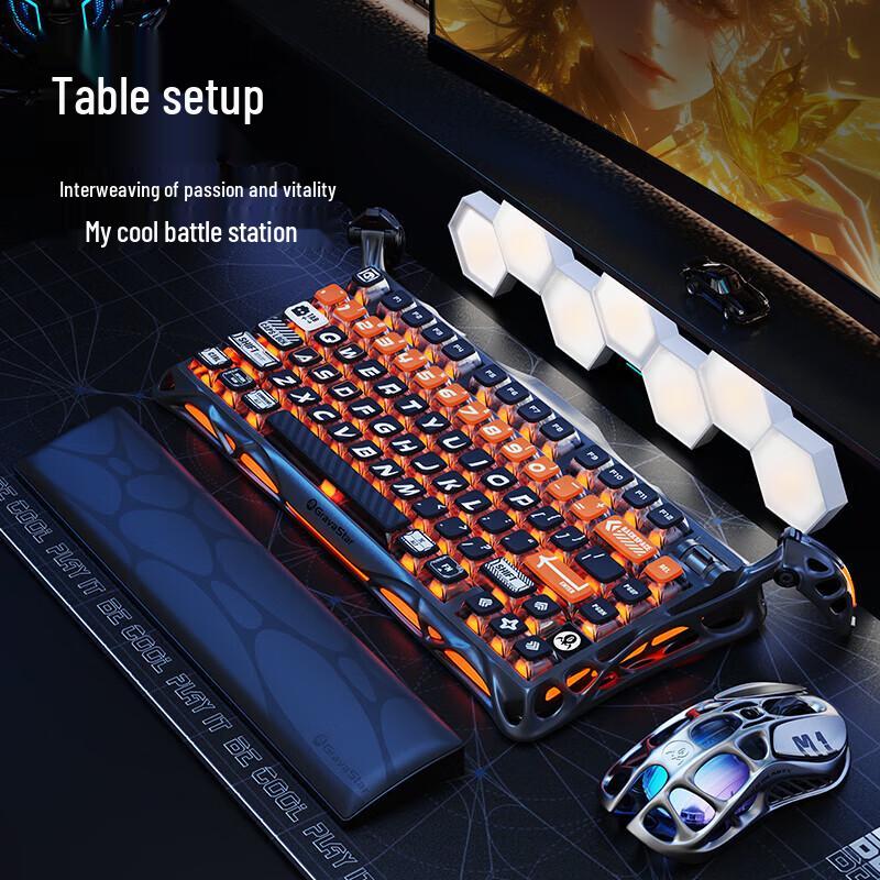 Трехрежимная механическая клавиатура GravaStar GS K1 PRO 75%