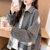 Coat Oversize Women Cotton Winter Thickened Casual Double Layer Windbreaker Jacket