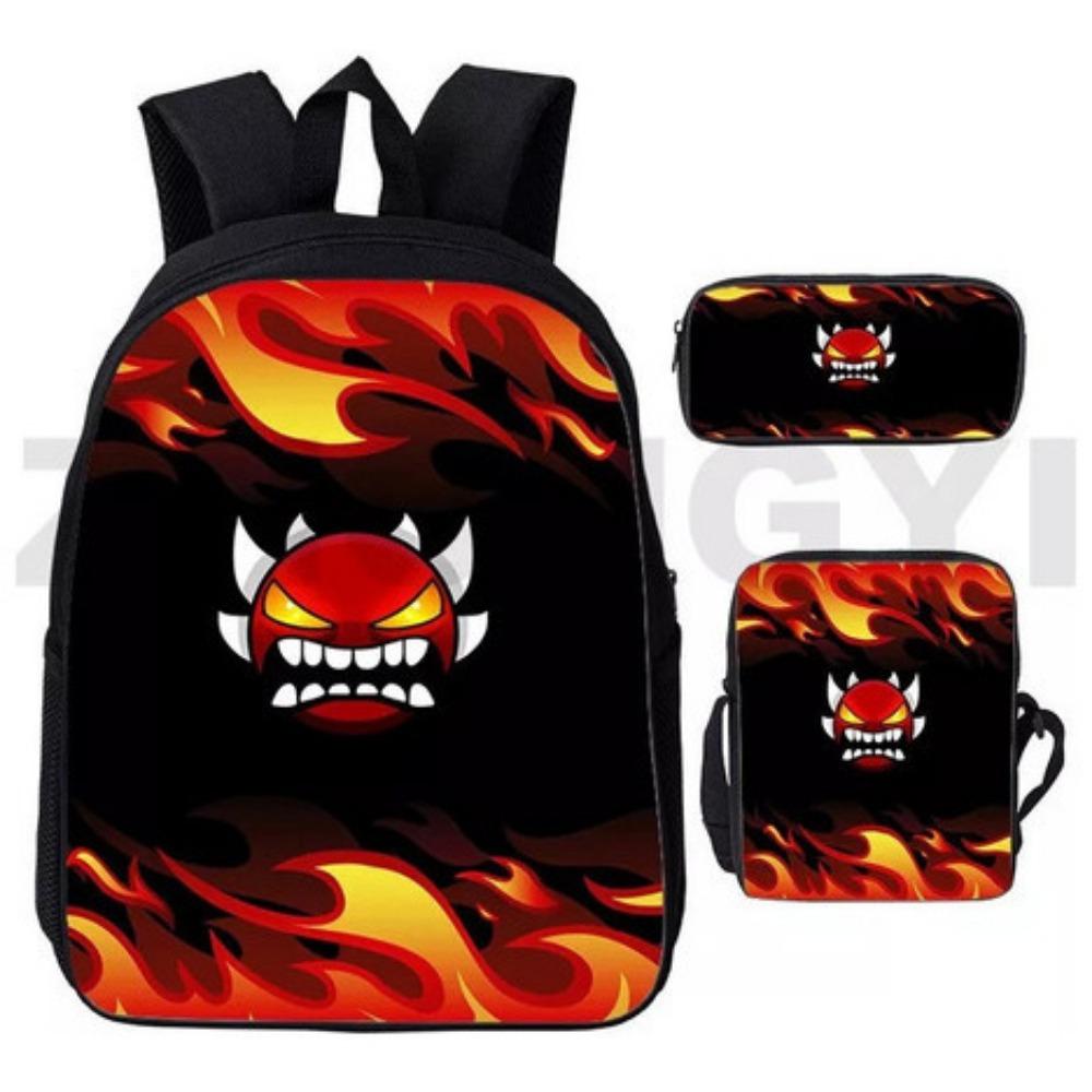 Cartoon Animation Backpack, Third and Fourth Grades of Primary School, Light Burden Reduction, Student Schoolbag Storage Bag