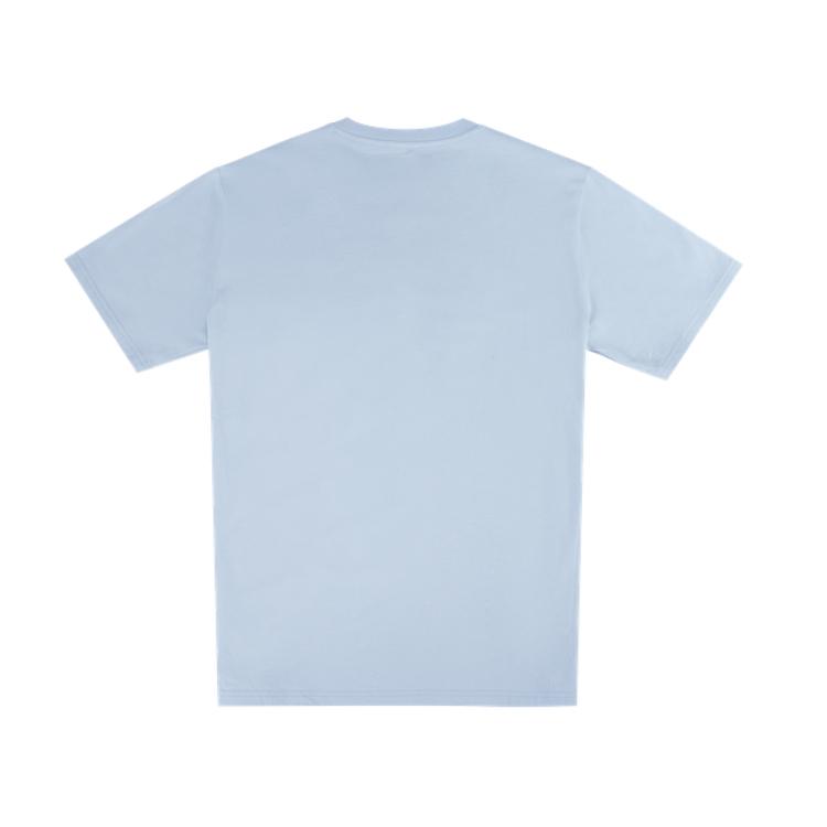 Converse T-Shirts Men's Blue Crew Neck Moderate