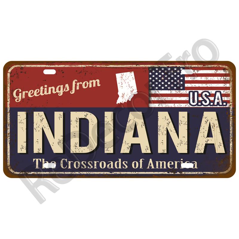 Madrid City Tinplates Plate Metal Sign Plaque Poster Vintage Tin Sign For Paris Bar Pub Cafe Man Cave Decoration Home Decor Art