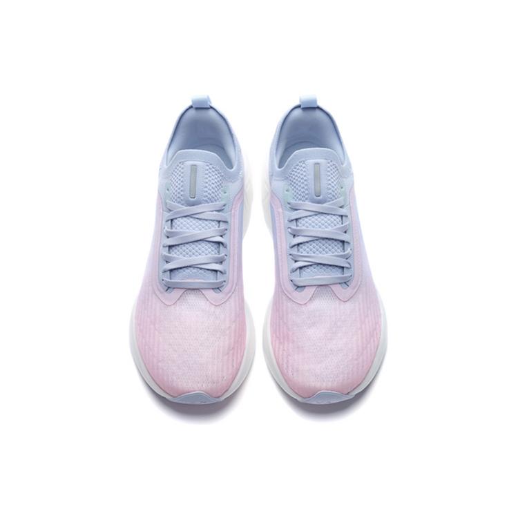Li Ning Super Light 17 Низкие Беговые Кроссовки Женские Сине-Розовые ARBQ002-6