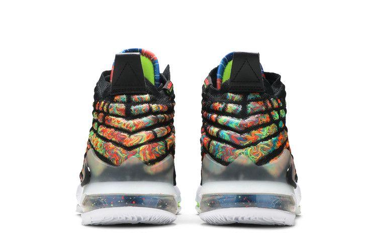 Kids' Sneakers Nike LeBron 17 James Gang (GS) Black/Black-Multi-Color