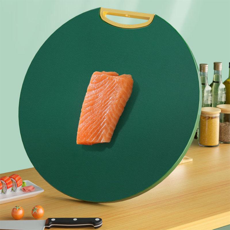 High-value Chopping Household Antibacterial and Mildew-proof Thickened Board PE Chopping Cutting Board Rolling Knife Board Kitchen Ornaments