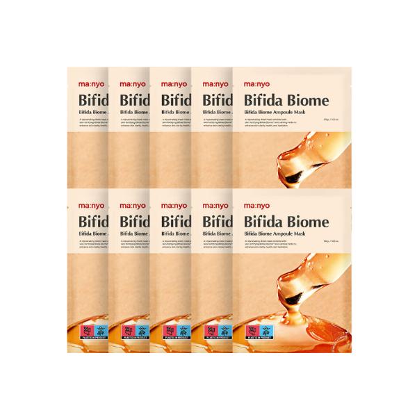 Маска-ампула Manyo Factory Bifida Biome 30 г x 10 шт.