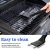Brosse de barbecue - Inox - 3 pièces - Grattoir dur - Antirouille - Ergonomique