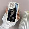 LZ13 Death Prayer Grim Reaper Skull Прозрачные мягкие волнистые чехлы для телефонов для iPhone 15 13 Pro Max 12 mini 14 8 Plus XS Max XR 6 Защитная задняя крышка