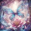 5D DIY Частичная дрель специальной формы Набор для алмазной живописи Schmetterlingsdekoratio