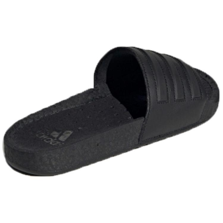 New Adidas Adilette Boost Triple Black EH2256