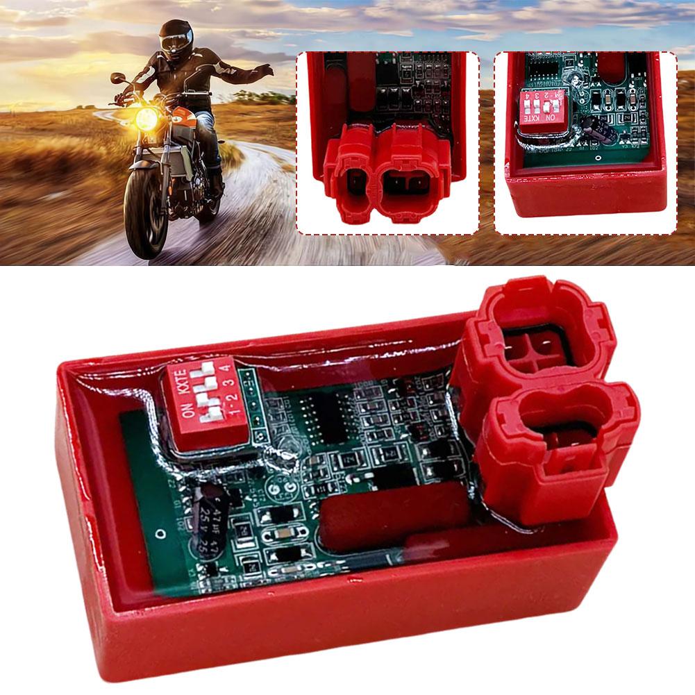 Мотоциклетный воспламенитель 4 5 6-контактный CDI-коробка с DIP-переключателем Ограничение скорости зажигания мотоцикла 4000-12000 для WAVE100 YX140 YX160 CT100