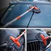 Double Brush Head Car Washer Mop Long Handle Car Window Cleaner Tool  Vehicles