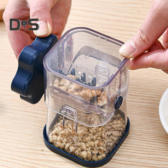 Измельчитель орехов Ручная ореховая мельница для всех видов орехов Эффективное смешивание Ручной измельчитель продуктов Резак Мясорубка Блендер Мясорубка Многофункциональный кухонный инструмент