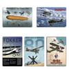 Ww1 German Aircraft Poster Fokker Dr. I L-Birds Back To Normandy 80th Metal Iron Wall Decor Pub Wall Plaque Tin Sign Poster