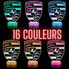 Lampe de Chevet 3D LED Voiture Porsche, Veilleuse Changement de Couleurs, Lampe tactile bureau et chambre, Idée cadeau