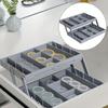 2/3 Foldable Drawer Organizer Multi Level Storage Tray Adjustable Divider Versatile Jewelry Cosmetics Drawer Organizer