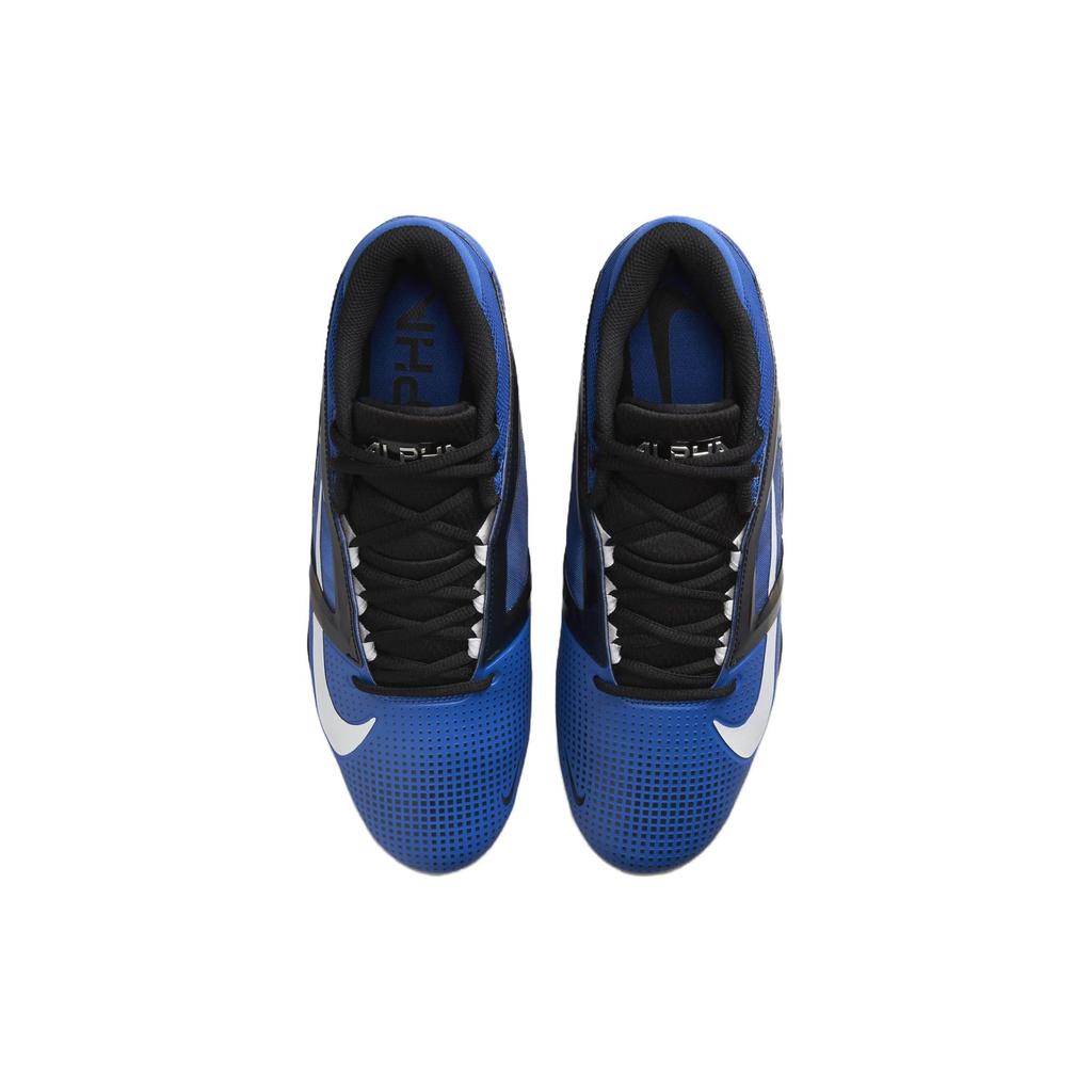 Nike Мужские кроссовки Alpha Menace 4 Pro Hyper Royal White, цвет синий металлик-серебристый, темно-синий FD7037-400