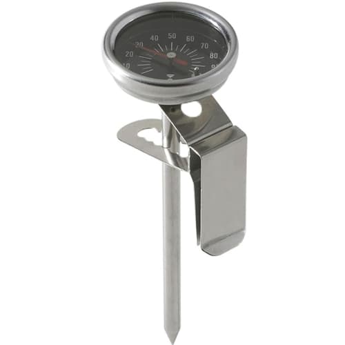 Кофейный термометр KOGU для ручного заваривания кофе, легко читаемый циферблат, заваривает при правильной температуре, 0-100C, аналоговый с клипсой, нержавеющая сталь, Цубаме-Сан