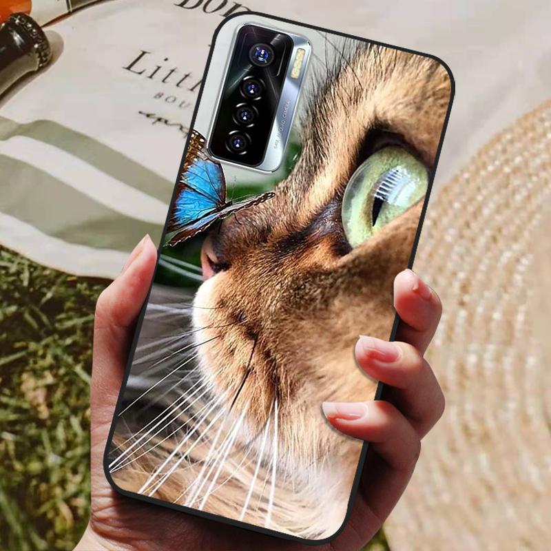 For Tecno Camon 17 Case Silicon Back Cover Phone Case for Tecno Camon 17P Cases Camon17 6.8" Soft bumper coque