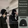 Men's Winter Wool Balaclava: Windproof, Coldproof, Warm Beanie & Face Mask Headgear