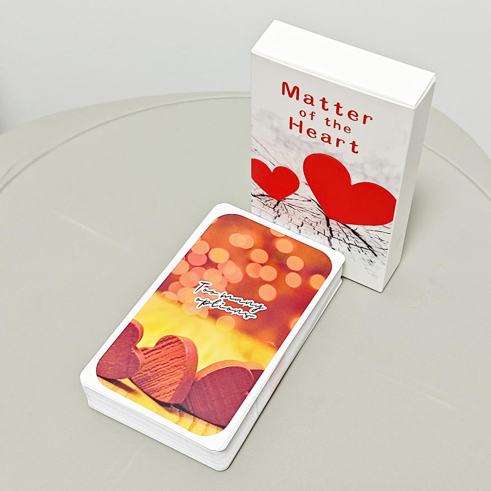 Колода любовного оракула 54 карты - Карты оракула «Дела сердечные» 10,3*6 см