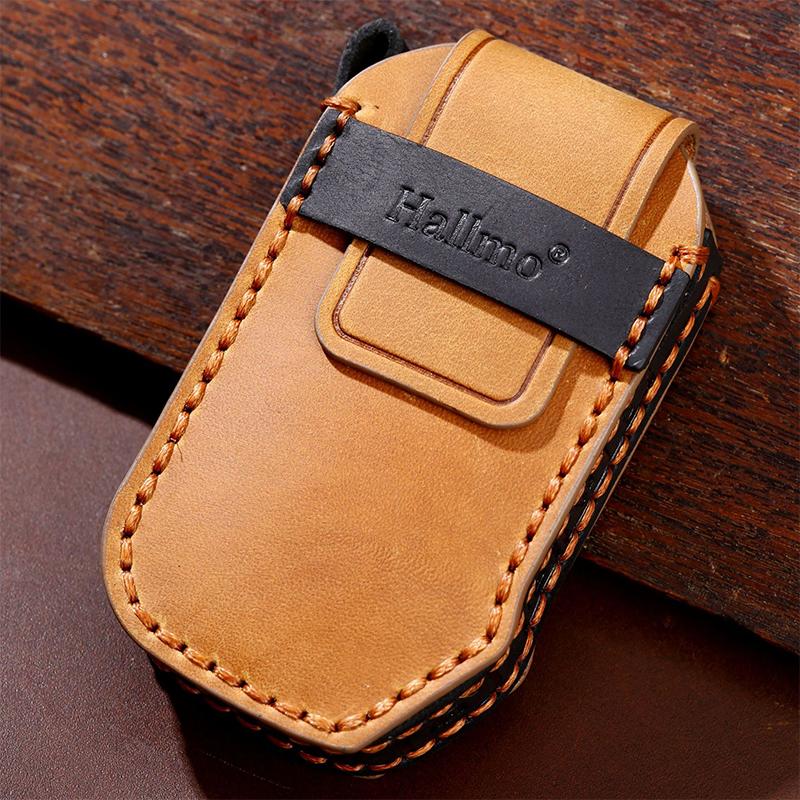 Кожаный чехол для ключей от машины, брелок, аксессуары для Kia 7 Button K5 Sorento Sportage R Stinger Carnival EX SX Fiesta, держатель для ключей