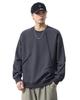 Long Plus Simple and Round Solid Loose Dark [foveitaa] Men's Fall/Winter Sweatshirt, Sleeve, Size, Stylish, Collar, Popular, Color, Pullover, Cool,