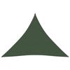 Shade Sail - vidaXL - 4.5x4.5x4.5 M - HDPE 160 G/m² - Dark Green - Triangular