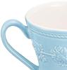 [Officially Imported] Wedgwood Festivity Pair Mug, 350ml, Ivory Blue, Ceramic, Wedding Gift, 1054014