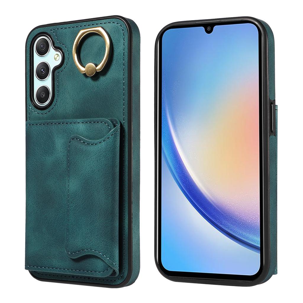 Для Samsung Galaxy A34 (5G) Кольцо-кронштейн для держателя карт, слоты, чехол для телефона