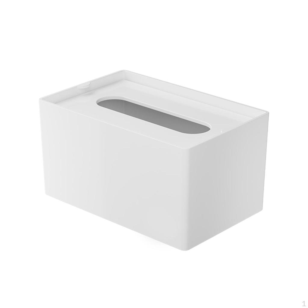 Крышка для коробки салфеток Диспенсер для салфеток Органайзер Минималистский с верхней крышкой Держатель Чехол для салфеток