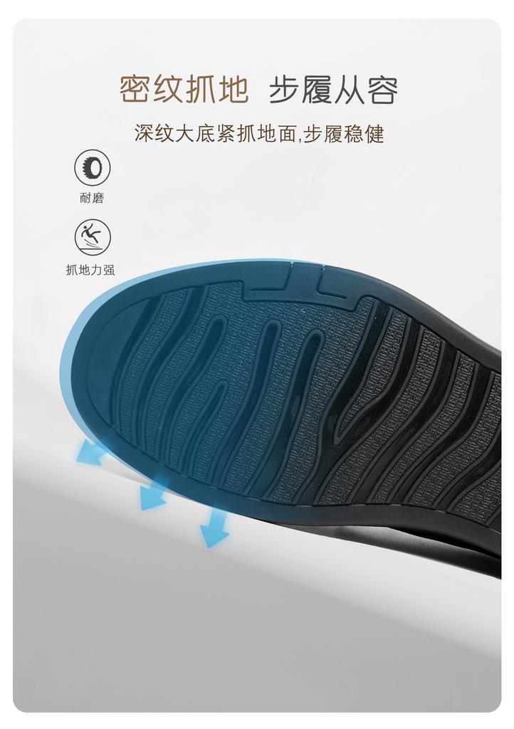 Caesar Casual Leather Shoes Men's 2026 Business Commuting Soft Sole