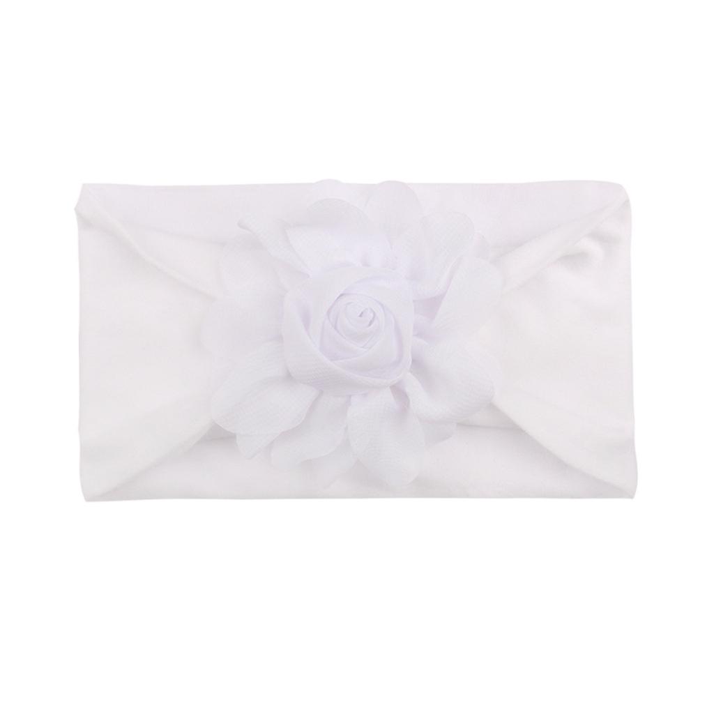 Детские нейлоновые повязки на голову, резинки для волос с бантом, аксессуары для волос для маленьких девочек, новорожденных, детей ясельного возраста