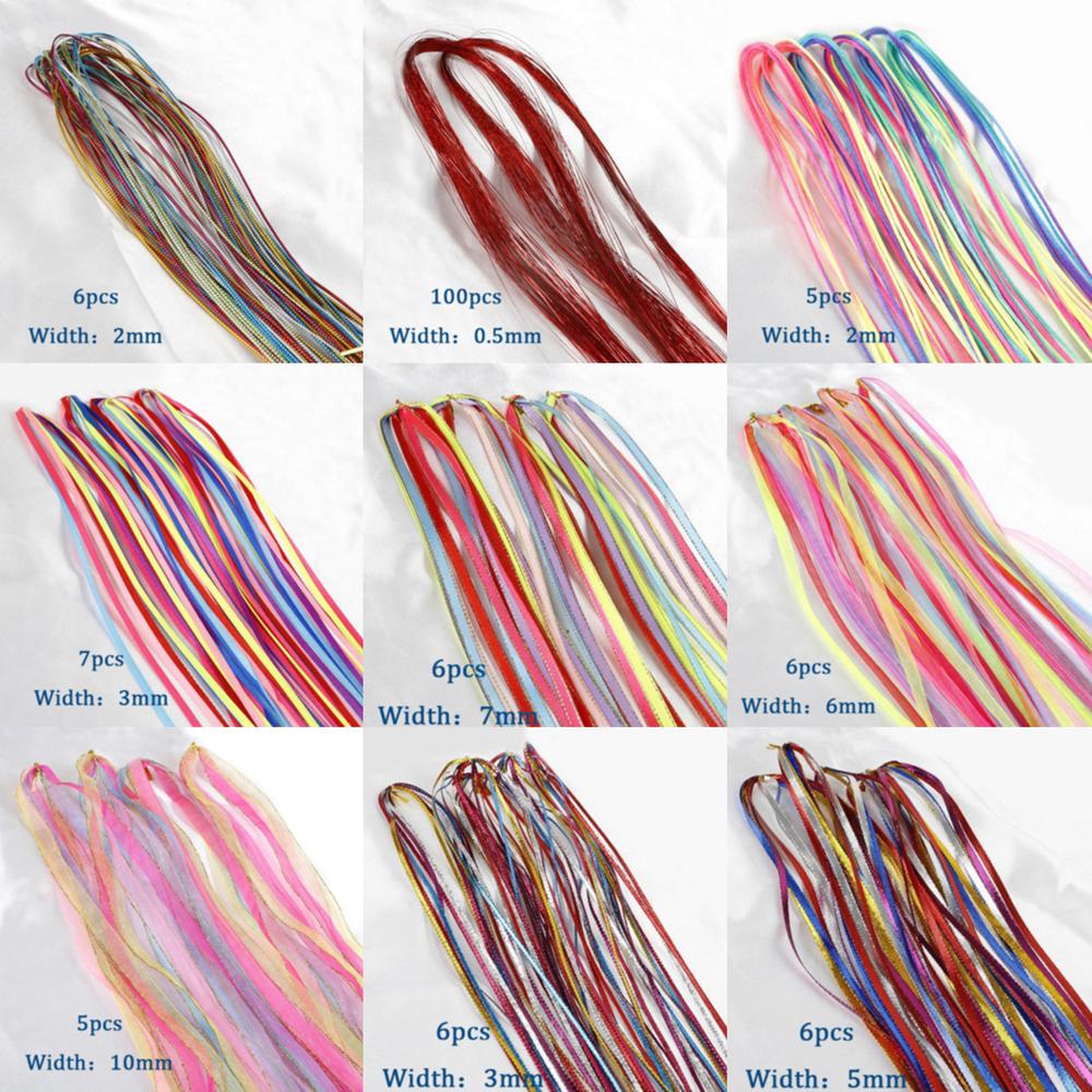 thread Woven Rope Webbing Hair Styling Tool DIY Hair Accessories Twist Knitting Braided Hair Rope