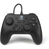 Manette Filaire - POWER A - Nintendo Switch - Noir Mat