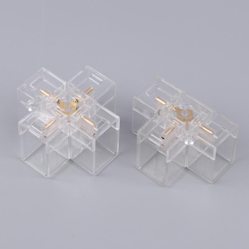 Соединительный разъем для сотовой шестигранной светодиодной трубки потолочного освещения для ремонта кузова автомобиля светодиодные кабели для мастерской аксессуары