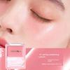 Judydoll Orange Water Glow Blush Cream Multi-Use Cream Vitality Contouring Expanding Color Blush Cream with Puff, No Powdery Residue